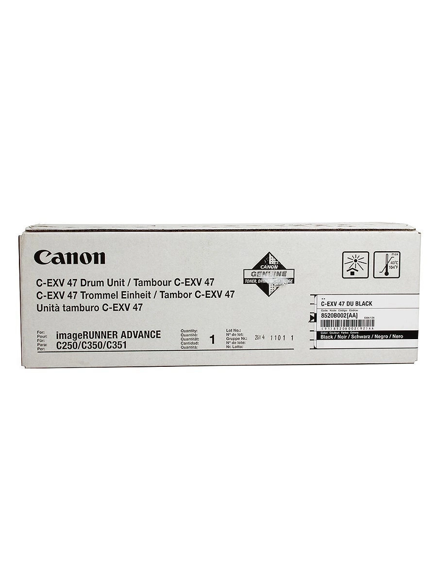 Картридж Canon  C-EXV47 Drum Bk, 8520B002